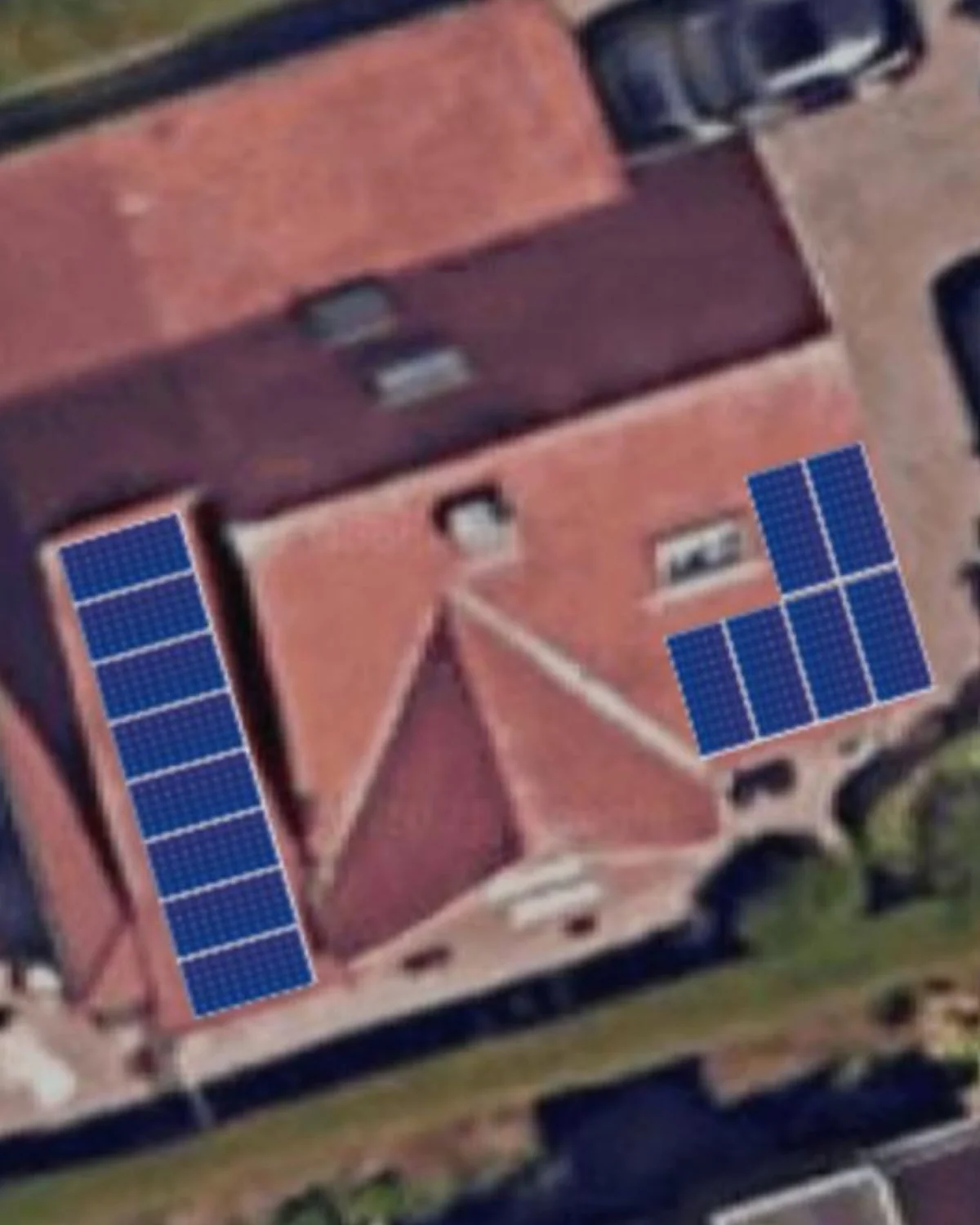 Zonnepanelen-installatie op een woning in Vlaams-Brabant — Terravec